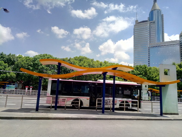 上海公交站