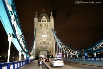 塔桥 伦敦 夜景