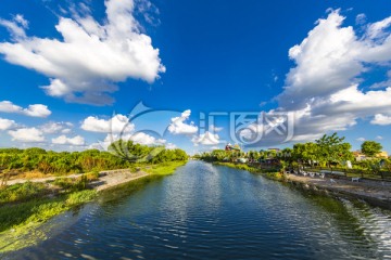 上海余山河道