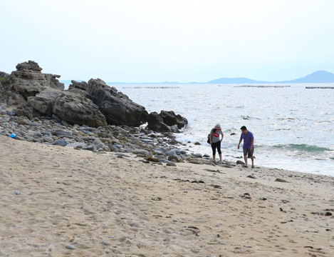 阳西 青洲岛 情侣