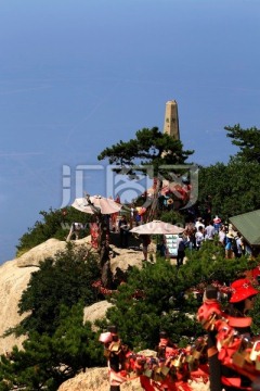 华山西峰 峰北绝顶 华山风光