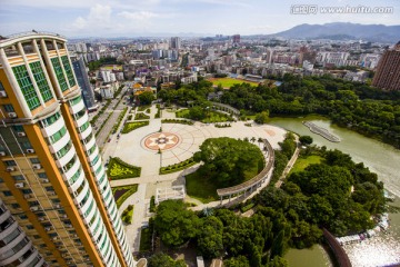 广东省江门市东湖公园广场