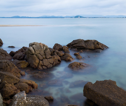 礁石 海景