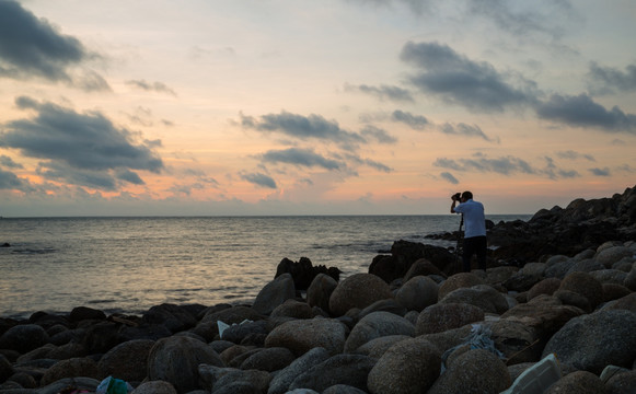 大树岛 早晨