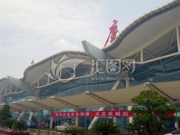 重庆机场 航站楼建筑外景