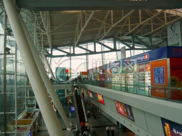 重庆机场 航站楼内景
