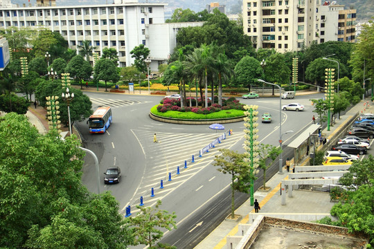 四川省攀枝花市人民街环岛