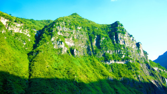 青山晚照