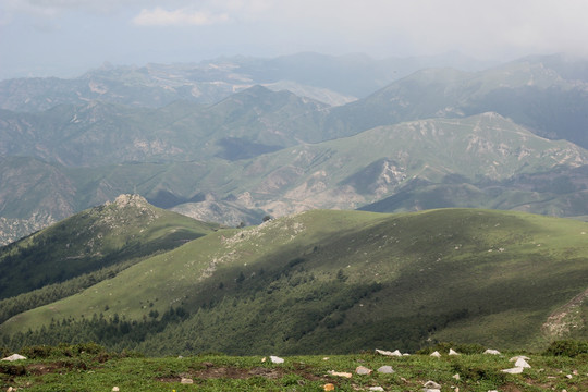 云雾 高山 风景 天空 自然