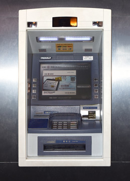 银行自助取款机 ATM机