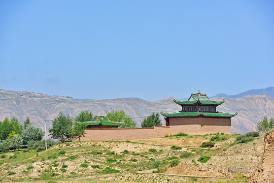 藏族寺庙 浪加寺