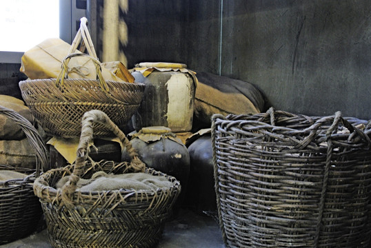 老上海厨房用具 篮子