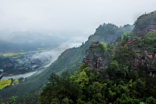 齐云山风光