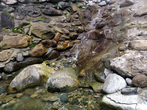 秦岭山泉