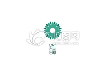 雏菊logo方案设计