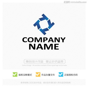 Y字母 LOGO设计