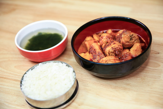 咖喱鸡套餐