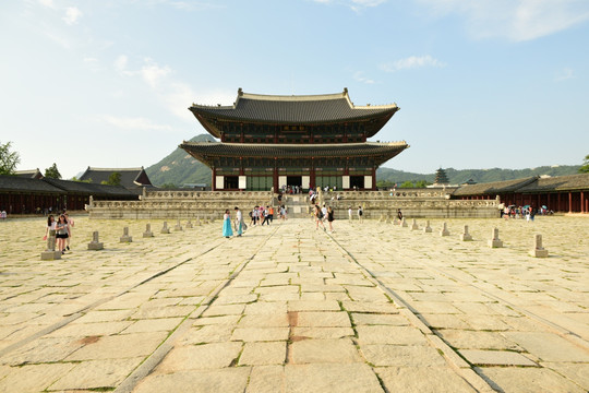 韩国首尔景福宫勤政殿