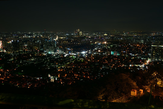 韩国首尔夜景