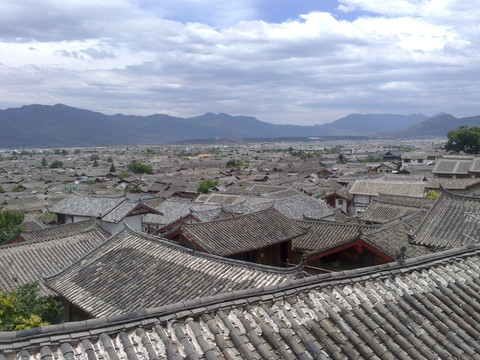 丽江全景