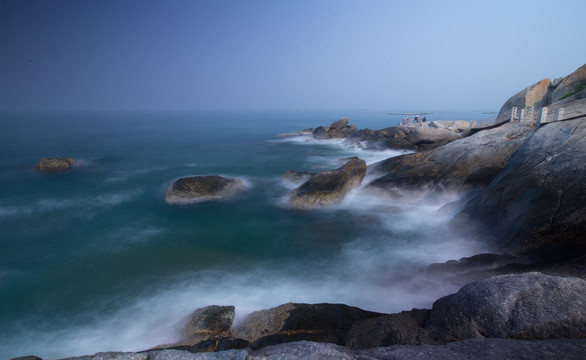 沙扒 海景 慢门 青洲岛