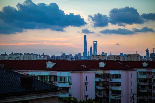 上海中心高楼