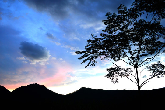 夕阳晚霞