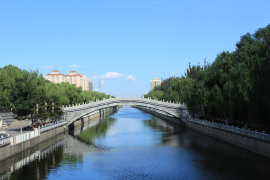北京市西南隅护城河