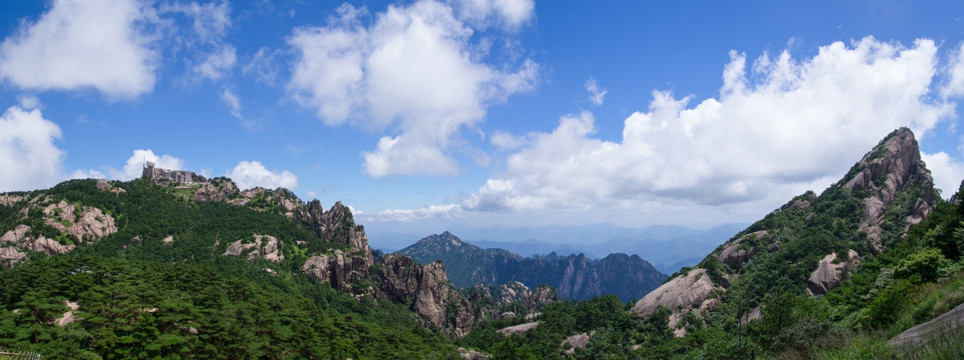 黄山全景图