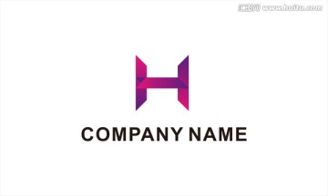 H字母科技logo
