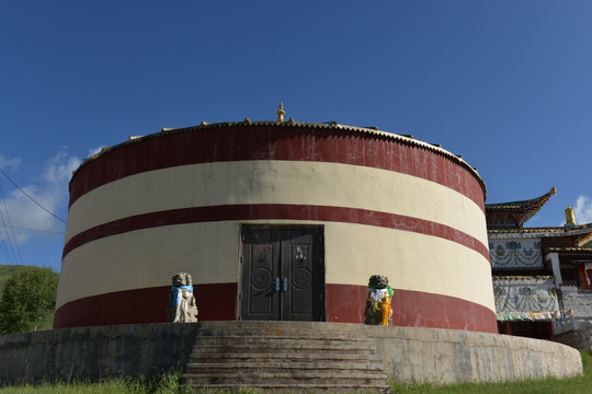 阿柔大寺建筑