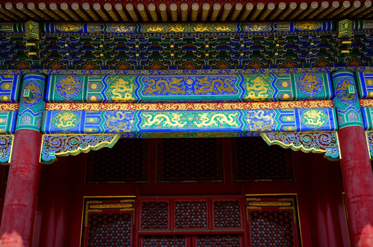 北京故宫 龙