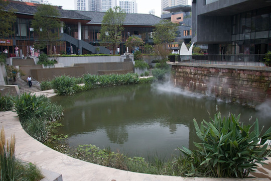 海绵城市工程水池