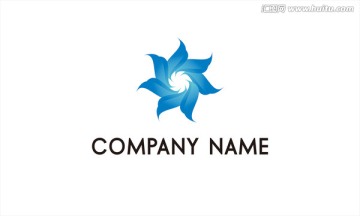 科技感logo