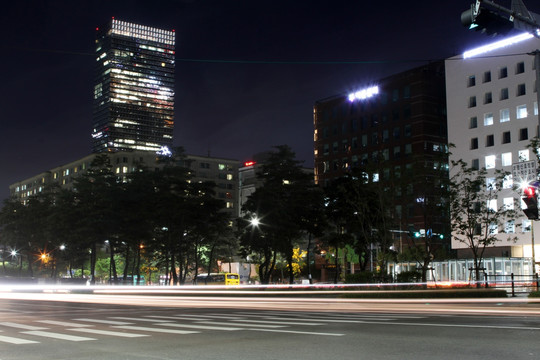 韩国首尔夜景