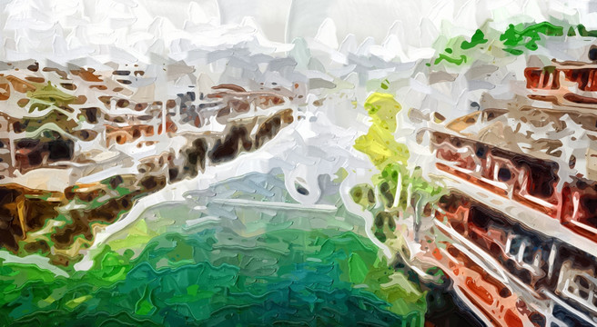 抽象装饰画