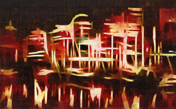 抽象画