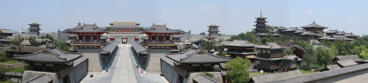 中国唐城全貌