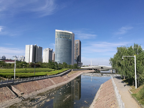 郑州东区 郑东新区 室外建筑