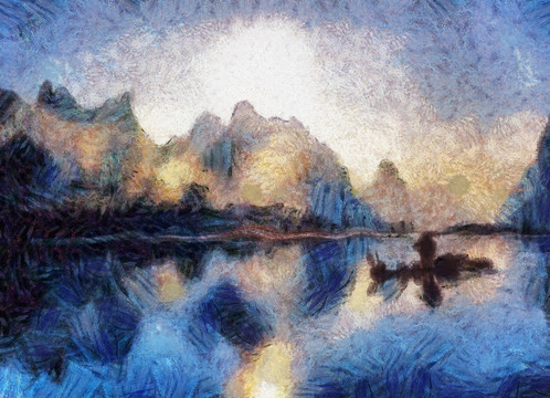 装饰画 抽象画
