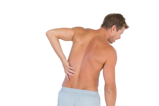 男人搓背是因为背部痛