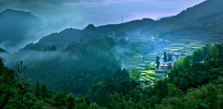 山间 风景