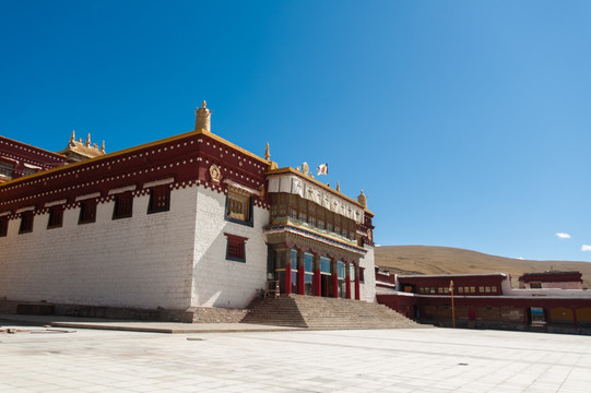 藏式建筑 佛学院