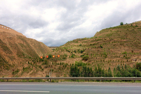 植树造林 封山育林 黄土高原