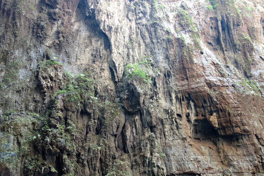 山崖 石壁 陡峭