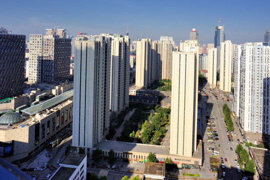 高楼林立