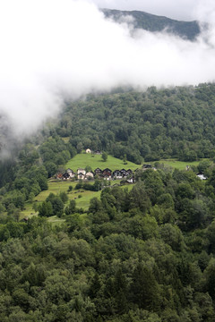 山里人家  大山风景