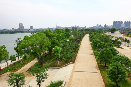 江西省鹰潭市城市绿地