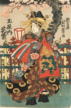 日本和服美女浮世绘 画廊品质