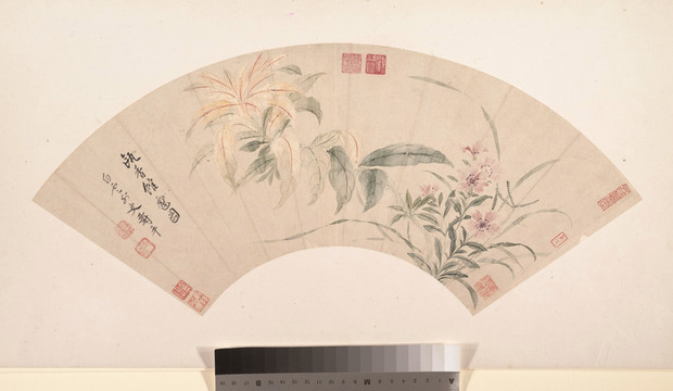 扇面国画